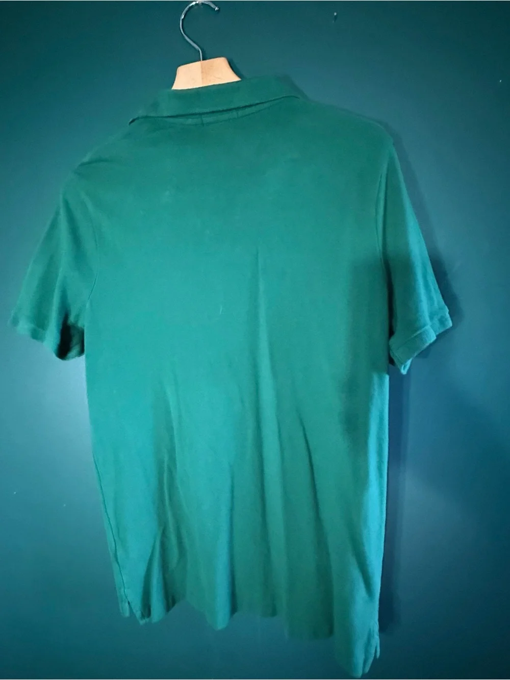 Ralph Lauren Men's Emerald Green Polo Shirt with White Pony
